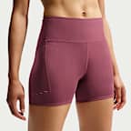 Nike Swift Women's High-Waisted 4" Tight Running Shorts with Pockets