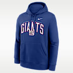 New York Giants Club Men's Nike NFL Pullover Hoodie