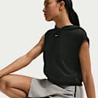 Skort de tiro medio para mujer Nike Sportswear Tech Fleece