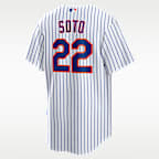Jersey Nike de la MLB Replica para hombre Juan Soto New York Mets