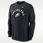 Philadelphia Eagles Club Men's Nike NFL Pullover Crew
