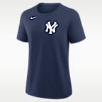 New York Yankees Wordmark Women's Nike MLB T-Shirt