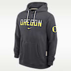 Oregon Sideline Standard Issue Men's Nike Dri-FIT College Pullover Hoodie