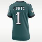 Jalen Hurts Philadelphia Eagles Women's Nike NFL Game Jersey
