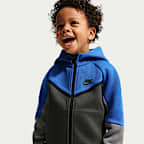Conjunto de 2 piezas de Tech Fleece de cierre completo infantil Nike Sportswear
