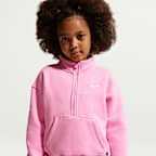 Nike Sportswear Little Kids' Studio Fleece Half-Zip and Pants Set