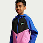 Nike Sportswear Windrunner Big Kids' Hooded Repel Jacket