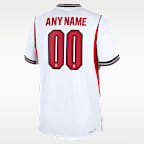 Jersey By You de fútbol Nike Aero-FIT Authentic personalizable para hombre Inglaterra local 2026 Match