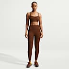 Bra deportivo de baja sujeción con almohadillas para mujer Nike Zenvy Strappy
