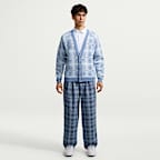 Nike Tartan Men's Loose Golf Cardigan