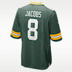 Jersey Nike de la NFL Game para hombre Josh Jacobs Green Bay Packers