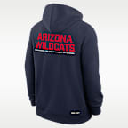 Arizona Sideline Men's Nike Dri-FIT College Full-Zip Hoodie