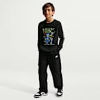 Nike Sportswear Big Kids' Long-Sleeve T-Shirt