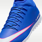 Nike Mercurial Superfly 10 Club Turf High-Top Football Shoes