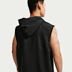 Nike N.A.C. Men's Dri-FIT Fleece Sleeveless Training Hoodie