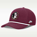 Florida State Legacy Basketball Rope Rise Men's Nike College Adjustable Hat