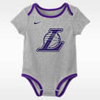 Nike "Los Angeles Lakers" Baby NBA Bodysuit (2-Pack)
