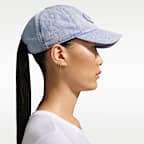 Cappello Nike Club non strutturato in denim con patch