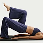Nike Zenvy Women's Mid-Rise Wide-Leg Pants