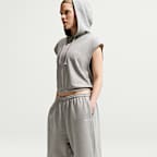 Nike Sportswear Oversize-Bermudashorts aus French Terry mit mittelhohem Bund (Damen)