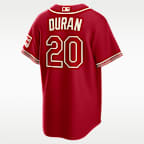 Ezequiel Durán Texas Rangers City Connect Men's Nike MLB Stadium Jersey
