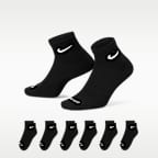 Nike Everyday Plus Cushioned Training Ankle Socks (6 Pairs)
