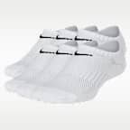 Nike Performance Cushioned No-Show Kids' Training Socks (6 Pair)