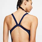 Traje de baño de una pieza con diseño Fastback para mujer Nike Swim HydraStrong Essential