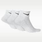 Polstrované kotníkové ponožky Nike (3 páry)