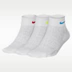 Nike Everyday Cushion Women's Training Ankle Socks (3 Pairs)