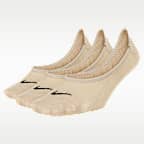 Calcetines invisibles de entrenamiento para mujer Nike Everyday Lightweight (3 pares)