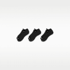 Calcetines invisibles de entrenamiento (3 pares) Nike Everyday Plus Cushion