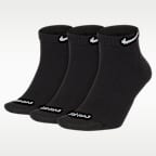 Calcetines de entrenamiento bajos (3 pares) Nike Everyday Plus Cushioned