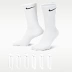 Nike Everyday Cushioned Training Crew sokker (6 par)