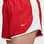Shorts de correr Dri-FIT para niña talla grande Nike Tempo