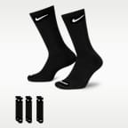 Nike Everyday Plus Cushioned Training Crew Socks (3 Pairs)
