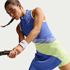 NikeCourt Slam Dri-FIT tennisskjørt med høyt liv til dame