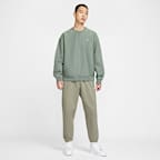 ナイキ ソロ スウッシュ メンズ フリース クルー