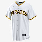 Bryan Reynolds Pittsburgh Pirates Men's Nike MLB Replica Jersey - White