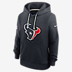 Houston Texans Sideline Women's Nike Dri-FIT NFL Pullover Hoodie - Navy