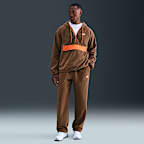 Mosswood Brown/Campfire Orange/White