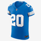 Barry Sanders Detroit Lions Men's Nike Dri-FIT NFL Elite Football Jersey - Blue