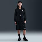 เสื้อแจ็คเก็ตโอเวอร์ไซส์ผู้หญิง Nike Sportswear Windrunner