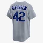 Jersey Nike Dri-FIT ADV de la MLB Limited para hombre Jackie Robinson Brooklyn Dodgers Cooperstown