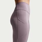 Nike One leggings i 7/8 lengde med høyt liv og lommer til dame