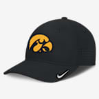 Iowa Sideline Practice Men's Nike Dri-FIT College Hat - Black
