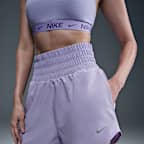 Nike One Women's Dri-FIT Ultra High-Waisted 3" Brief-Lined Shorts