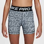 Nike Pro Big Kids' (Girls') Dri-FIT 3" Shorts
