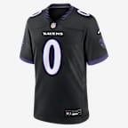 Roquan Smith Baltimore Ravens Men's Nike NFL Game Jersey - Black
