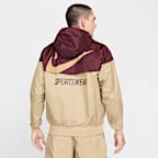 Chamarra forrada de tejido Woven para hombre Nike Windrunner